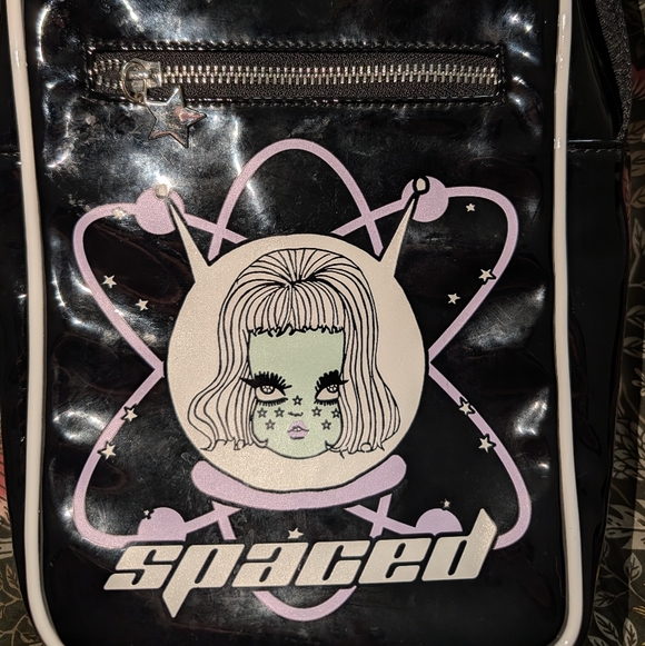 RARE Valfré "Spaced" Crossbody Bag - Picture 2 of 4